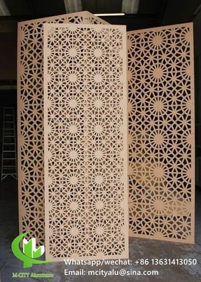 Καλή τιμή Πίνακα με το laser cut από αλουμίνιο για διακόσμηση φράχτη διατρυμμένο τοίχωμα σε απευθείας σύνδεση