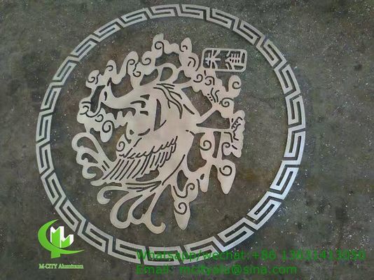 Καλή τιμή 2.5mm πάχος αλουμινίου με ηλεκτροστατική βαφή για προσαρμοσμένη πρόσοψη με σχέδια και διακόσμηση κουφωμάτων σε απευθείας σύνδεση