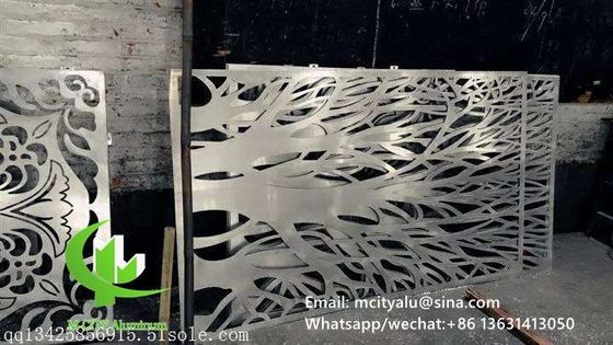 Καλή τιμή 2 mm πάχος Πουλί επικαλυμμένο με αλουμίνιο κούφιο τοίχωμα πάνελ για Custom Pattern Perforated Προσοχή επένδυση σε απευθείας σύνδεση