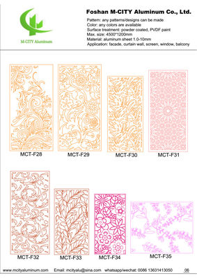 Καλή τιμή Πάνελ πρόσοψης αλουμινίου με διάτρητη επιφάνεια, κομμένο με λέιζερ CNC και βαμμένο με ηλεκτροστατική βαφή σε προσαρμοσμένα χρώματα RAL για επένδυση τοίχου σε απευθείας σύνδεση