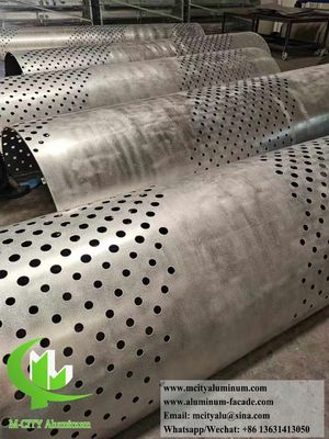 Καλή τιμή Επένδυση Κολώνας από Αλουμίνιο με Ηλεκτροστατική Βαφή, Προσαρμόσιμα Σχέδια και Πάχος 3mm σε απευθείας σύνδεση