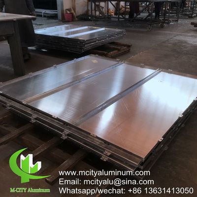 Καλή τιμή 3mm Powder Coated PVDF Aluminium Solid Panel Cladding με προσαρμόσιμα χρώματα RAL και CNC Cutting & Bending σε απευθείας σύνδεση