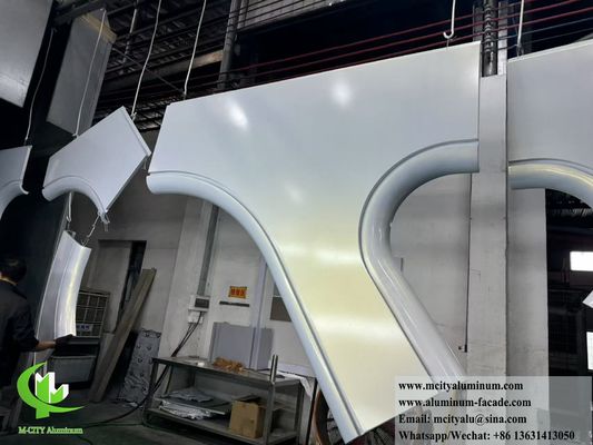 Καλή τιμή Πάνελ Πρόσοψης από Αλουμίνιο με Ηλεκτροστατική Βαφή 1200x2400mm με Διατρητό Σχέδιο για Εξωτερική Χρήση σε απευθείας σύνδεση