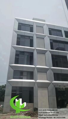 Καλή τιμή Καθαρισμός προσόψεων από αλουμίνιο με χρώματα RAL προσαρμόσιμα για εξωτερικά κτίρια ανθεκτικά στις καιρικές συνθήκες σε απευθείας σύνδεση