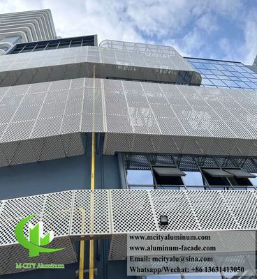Καλή τιμή Αλουμινένιο Κλιματιστικό Κάλυψη Θερμοανατλικής Κάλυψη Μεταλλική οθόνη σε απευθείας σύνδεση