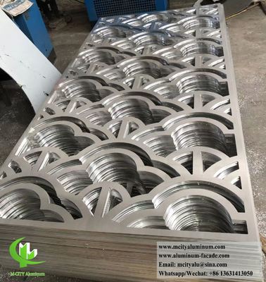 Καλή τιμή Πίνακα αλουμινίου με ελαστική διάτρηση PVDF με ειδικά μοτίβα διάτρησης σε κράμα αλουμινίου σειράς 3003 για επικάλυψη προσόψεων σε απευθείας σύνδεση