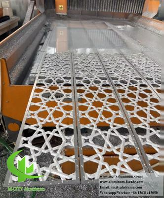 Καλή τιμή MASHRABIYA DESIGN Αλουμινένια οθόνη με μοτίβο κοπής λέιζερ σε απευθείας σύνδεση