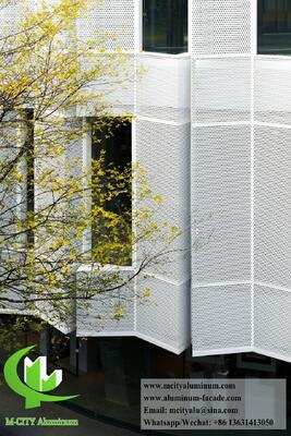 Καλή τιμή Προσαρμοσμένο μέγεθος PVDF επικαλυμμένο σύστημα πρόσοψης κράματος αλουμινίου 3003 απευθείας από το εργοστάσιο για εργολάβους σε απευθείας σύνδεση