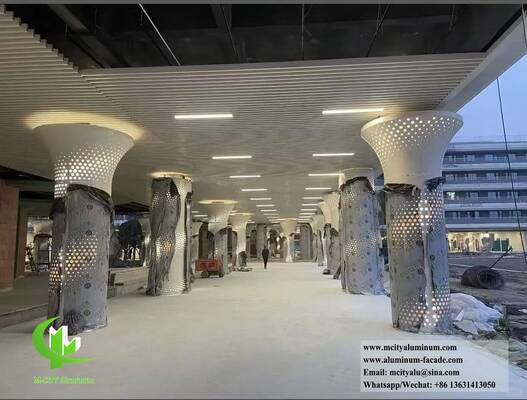 Καλή τιμή Διπλά Καμπυλωτά Αλουμινένια Κολώνες για Εντυπωσιακά Αρχιτεκτονικά Σχέδια σε απευθείας σύνδεση