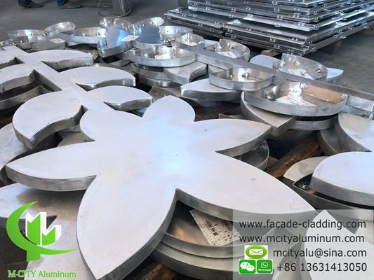 Καλή τιμή Εξωτερικό πίνακα προσόψεως από αλουμίνιο για επένδυση τοίχων με βαφή PVDF και επικάλυψη PPG σε προσαρμόσιμα χρώματα RAL σε απευθείας σύνδεση