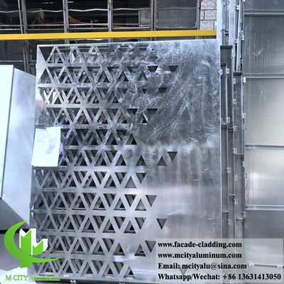 Καλή τιμή 3mm Powder Coated Perforated Aluminium Panel για προσαρμοσμένη επένδυση προσόψεων και διακοσμητικά σχέδια κοπής λέιζερ σε απευθείας σύνδεση