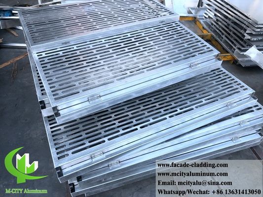 Καλή τιμή Πίνακα προσόψεως από διάτρητο αλουμίνιο, επικαλυμμένο με σκόνη, με προσαρμόσιμα χρώματα RAL και πάχος 1,5 mm έως 10 mm σε απευθείας σύνδεση