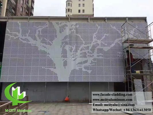 Καλή τιμή Πίνακες διάτρητης μεταλλικής επένδυσης προμηθευτής προσόψεων αλουμινίου στο Guangzhou China σε απευθείας σύνδεση