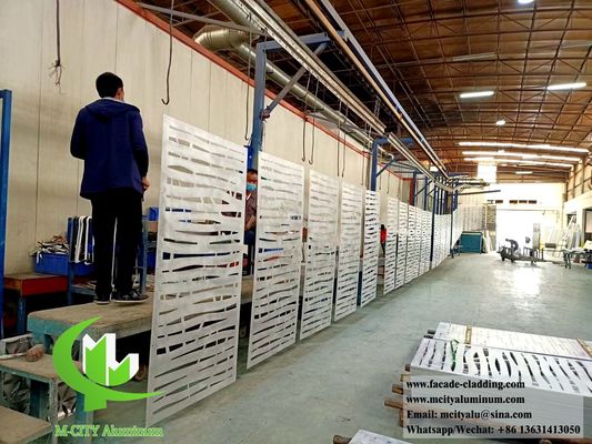 Καλή τιμή Εικόνα μεταλλικής οθόνης για κήπο φύλλο μεταλλικού αλουμινίου επένδυση τοίχου σε σκόνη επικαλυμμένη σε απευθείας σύνδεση