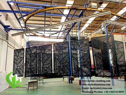 Καλή τιμή Πίνακα αλουμινίου με κόψιμο λέιζερ με χρώματα RAL προσαρμοσμένα για επένδυση προσόφων σε 1000x2000mm. σε απευθείας σύνδεση