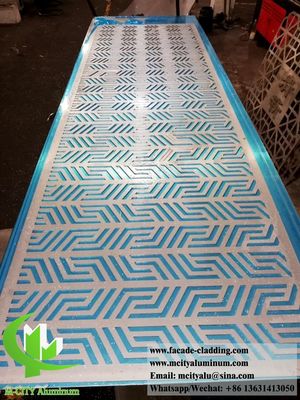 Καλή τιμή Διάφραξη από διάτρητο αλουμίνιο 1200x2400mm με προσαρμόσιμα μοτίβα για πρόσοψη και επένδυση σε απευθείας σύνδεση