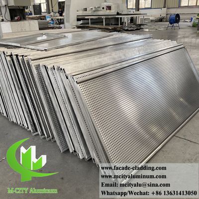 Καλή τιμή 3mm PVDF Coated Perforated Aluminum Παράκληση με Custom CNC Design σε οποιοδήποτε χρώμα RAL σε απευθείας σύνδεση