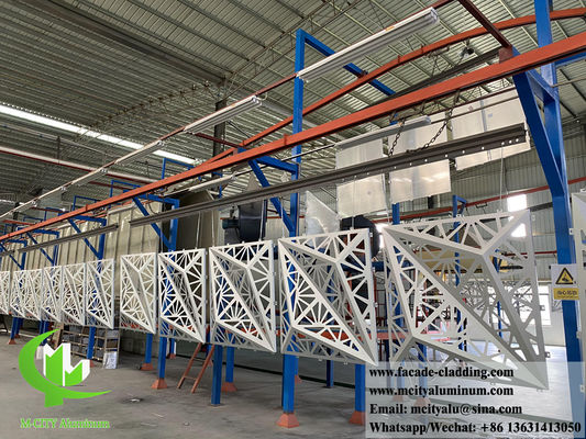 Καλή τιμή Πίνακα από στερεό αλουμίνιο 3D σχεδιασμός επένδυσης μετάλλου πυρόσβεση αντιτριβή PVDF χρώμα κομματιού πάχος 3mm σε απευθείας σύνδεση