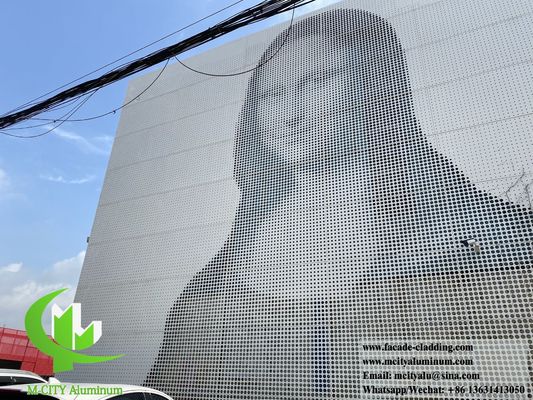 Καλή τιμή Επενδυτικό Πάνελ Αλουμινίου με Διάτρητο Σχέδιο και Επίστρωση PVDF, Πάχους 3mm και Εγγύηση 15 Ετών σε απευθείας σύνδεση