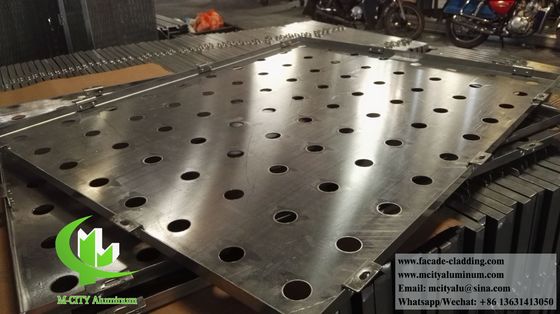 Καλή τιμή Προσαρμοσμένο σχεδιαστικό πρότυπο Powder Coated 3mm πάχος διάτρητο πάνελ αλουμινίου για επένδυση προσόφων σε απευθείας σύνδεση
