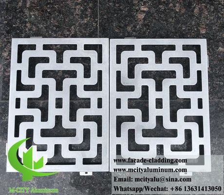 Καλή τιμή Διακοσμητικά πλαίσια φράχτη εξωτερικά διακοσμητικά πλαίσια φύλλο αλουμινίου για το κτίριο σε απευθείας σύνδεση