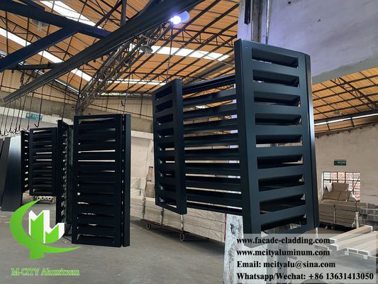 Καλή τιμή Κάλυψη κλιματιστικού Αλουμινίου Εικονίδιο Μεταλλικό Κάλυψη Κάλυψη Ac πλαίσιο Για κλιματιστικό σε απευθείας σύνδεση