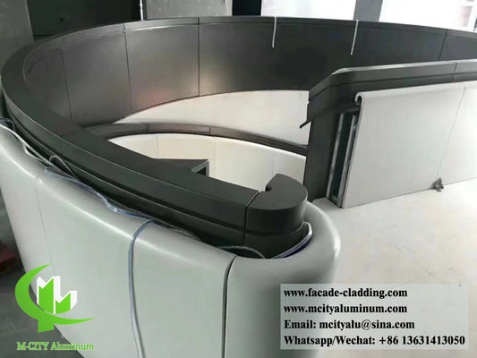 Καλή τιμή Πίνακα αλουμινίου Μεταλλικό τοίχωμα Πίνακα επένδυσης Παράθυρο σύστημα πυρόσβεση σε απευθείας σύνδεση